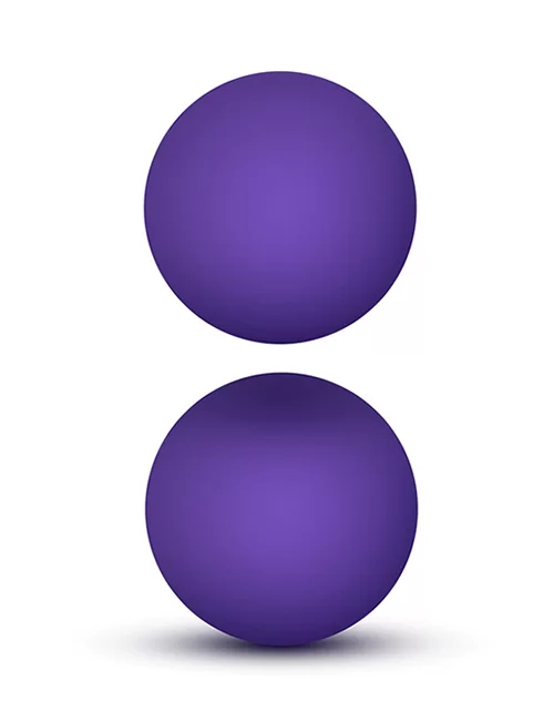 LUXE DOUBLE O ADVANCED KEGEL BALLS PURPLE  330605